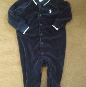 Ralph Lauren footed sleeper/romper 3M